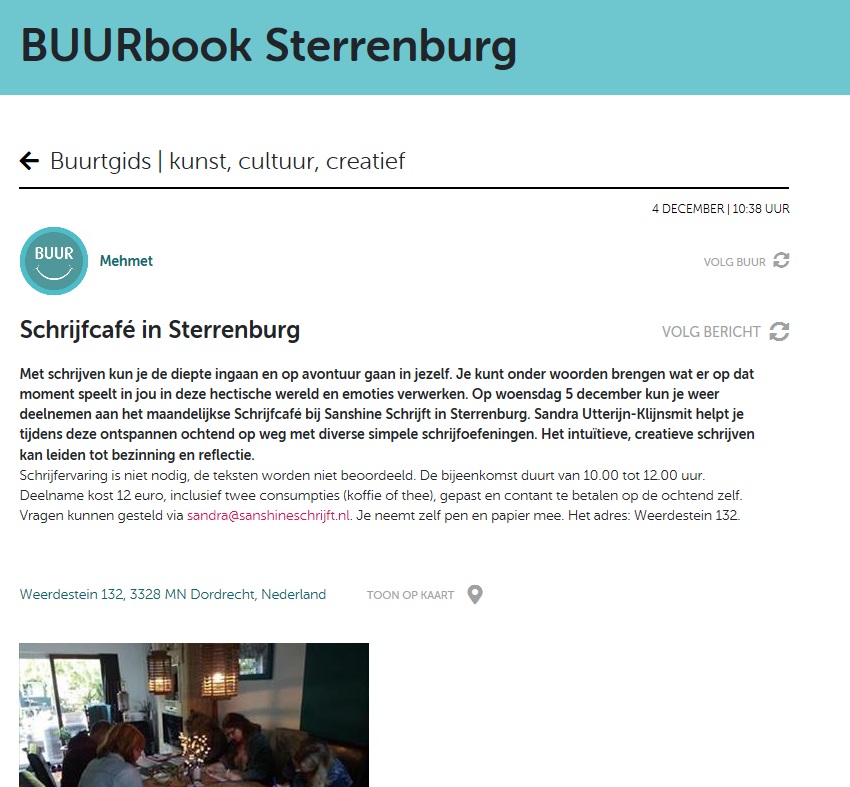 Vermelding Buurbook