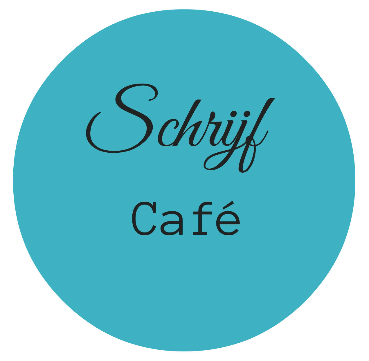 Schrijfcafé in cirkel