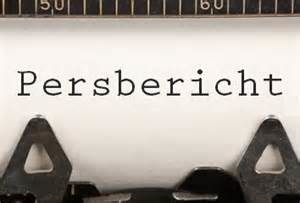 persbericht